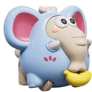 Unbranded (Blue) Pull Toys For Toddler 1-3, Toddler Pull Toy Cute Cartoon Baby Elephant To Unbranded (Blue) Pull Toys For Toddler 1-3, Toddler Pull Toy Cute Cartoon Baby Elephant To