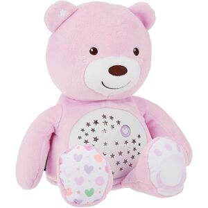 Chicco First Dreams Teddy Bear with Night Light, Pink Projects Stars, Lighting Chicco First Dreams Teddy Bear with Night Light, Pink Projects Stars, Lighting