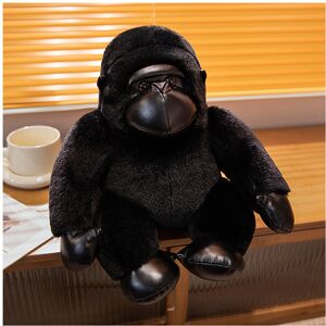 Unbranded (Black, 50cm) Plush Gorilla Toy Cartoon Stuffed Animal Doll Bedroom Gifts Decora Unbranded (Black, 50cm) Plush Gorilla Toy Cartoon Stuffed Animal Doll Bedroom Gifts Decora