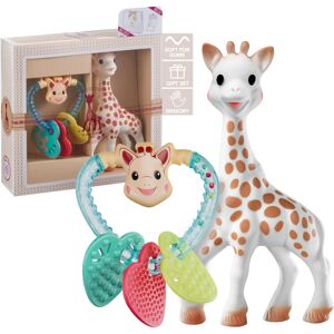Sophie la girafe Sophiesticated Original Teether with Heart Rattle Gift Set, 100 Sophie la girafe Sophiesticated Original Teether with Heart Rattle Gift Set, 100