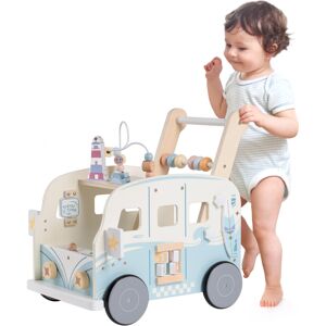 ROBOTIME Baby Walker, Wooden Baby Push Along Toy Walkers with Wheels, Multifunct ROBOTIME Baby Walker, Wooden Baby Push Along Toy Walkers with Wheels, Multifunct