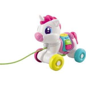 Clementoni - 17813 - Pull Along Unicorn - Early Development & Activity Toys, First Steps, A Clementoni - 17813 - Pull Along Unicorn - Early Development & Activity Toys, First Steps, A