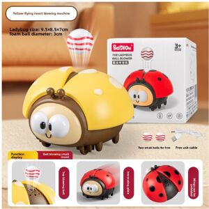 Unbranded (Yellow) Shape Fan Ladybug Suspension Ball Childrens Electric Toy Baby Puzzle Pl Unbranded (Yellow) Shape Fan Ladybug Suspension Ball Childrens Electric Toy Baby Puzzle Pl