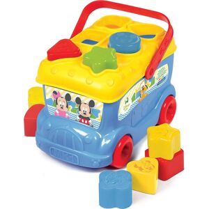 Clementoni Mickey and Friends Shape Sorter Bus, Color May Vary Clementoni Mickey and Friends Shape Sorter Bus, Color May Vary