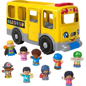 Fisher-Price Little People Toddler Toy Big Yellow School Bus & Community Heroes Fisher-Price Little People Toddler Toy Big Yellow School Bus & Community Heroes