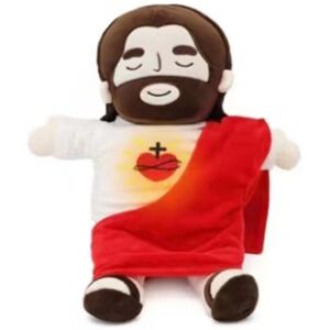 Unbranded (Red) Lucifer Battery Jesus Powered Plush Toy Creatures Breathing Doll Kids Effe Unbranded (Red) Lucifer Battery Jesus Powered Plush Toy Creatures Breathing Doll Kids Effe