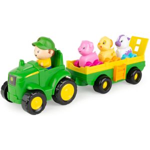 TOMY John Deere Animal Sounds Wagon Ride Musical Tractor Toy - Musical Toddler Toys - TOMY John Deere Animal Sounds Wagon Ride Musical Tractor Toy - Musical Toddler Toys -