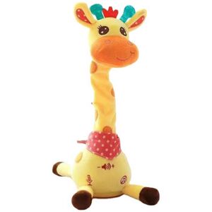 Unbranded Singing Plush Giraffes Toy Electronic Swinging Stuffed Animal with Music Lights Unbranded Singing Plush Giraffes Toy Electronic Swinging Stuffed Animal with Music Lights