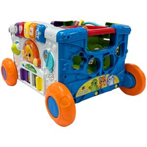 VTech Baby Sort & Discover Activity Wagon, Pull Along Light-up Activity Panel wi VTech Baby Sort & Discover Activity Wagon, Pull Along Light-up Activity Panel wi