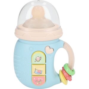 Unbranded Milk Bottle Teether Toy with Light & Music for Babies Unbranded Milk Bottle Teether Toy with Light & Music for Babies