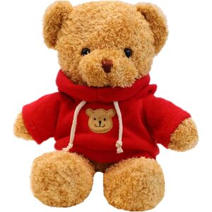 Mascot 11.8 inches Teddy Bear Stuffed Animals Soft Plush Cute Teddy Bear with Hoodie Do Mascot 11.8 inches Teddy Bear Stuffed Animals Soft Plush Cute Teddy Bear with Hoodie Do