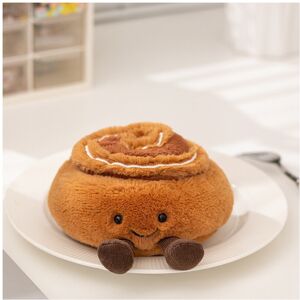 Unbranded (Cinnamon Roll 14cm) Coffee Teapot Cup Baguette Cinnamon Roll Baguette Plush Toy Unbranded (Cinnamon Roll 14cm) Coffee Teapot Cup Baguette Cinnamon Roll Baguette Plush Toy