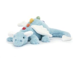 Unbranded (Blue, 50cm/19.69in) Jelly Sky Dragon Plush Toy Cute Cartoon Girl Child Bedroom Unbranded (Blue, 50cm/19.69in) Jelly Sky Dragon Plush Toy Cute Cartoon Girl Child Bedroom