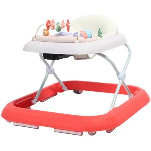 Gr8 Home Red Folding Baby Walker Boys Girls Ride on Car Toy Activity Table Gr8 Home Red Folding Baby Walker Boys Girls Ride on Car Toy Activity Table