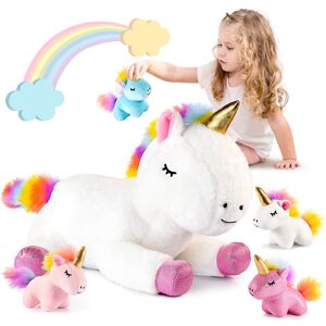 EUTOYZ Unicorn Stuffed Animals - Soft Toys for Girls, 3-12 Years Old Birthday Gi EUTOYZ Unicorn Stuffed Animals - Soft Toys for Girls, 3-12 Years Old Birthday Gi