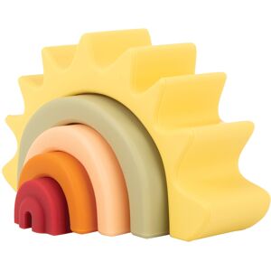 Nuby Soft Silicone Stackable Sun Interactive Toy for Early Development Creativit Nuby Soft Silicone Stackable Sun Interactive Toy for Early Development Creativit