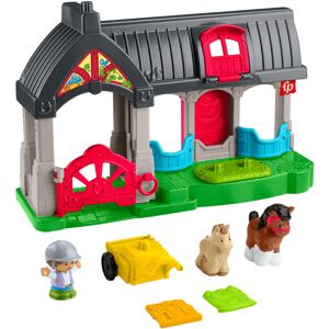 Fisher-Price Little People Toddler Toy Friendly Horses Stable Playset with Sound Fisher-Price Little People Toddler Toy Friendly Horses Stable Playset with Sound
