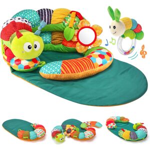 hahaland Baby Toys 0-6 Month?3 in 1 Caterpillar Tummy Time Pillow Activity Playm hahaland Baby Toys 0-6 Month?3 in 1 Caterpillar Tummy Time Pillow Activity Playm