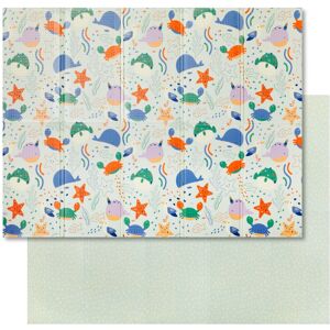 Nuby Foldable Reversible Play Mat - Easy Clean Reversible Waterproof Suita Nuby Foldable Reversible Play Mat - Easy Clean Reversible Waterproof Suita