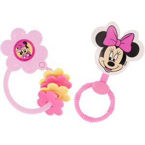 2 Pack Disney Minnie Mouse Character Shape Rattle and Keyring Teether Premium T 2 Pack Disney Minnie Mouse Character Shape Rattle and Keyring Teether Premium T