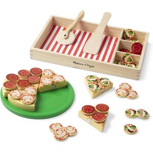 Melissa & Doug Wooden Pizza Wooden Toys Pretend Play Play Food for Kids Melissa & Doug Wooden Pizza Wooden Toys Pretend Play Play Food for Kids
