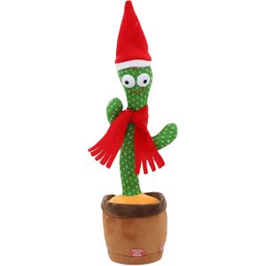 Unbranded (Style A) Christmas Cactus Plush Toy Dancing Singing Recording Learn Talking Kid Unbranded (Style A) Christmas Cactus Plush Toy Dancing Singing Recording Learn Talking Kid