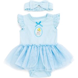 Disney Princess Cinderella Newborn Baby Girls Cosplay Bodysuit With Skirt Overla Disney Princess Cinderella Newborn Baby Girls Cosplay Bodysuit With Skirt Overla
