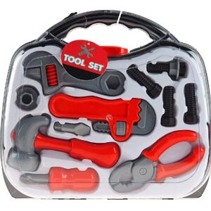 Kandy Toys Kids Toy Tool Set In Carry Case Pretend Role Play Builder Workshop Children Boys Kandy Toys Kids Toy Tool Set In Carry Case Pretend Role Play Builder Workshop Children Boys