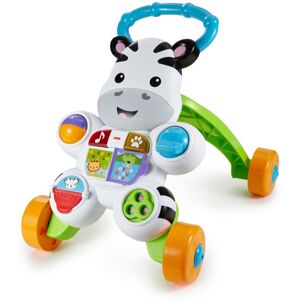 Fisher-Price Learn with Me Zebra Walker First Steps Baby Walker Push Along Toy w Fisher-Price Learn with Me Zebra Walker First Steps Baby Walker Push Along Toy w