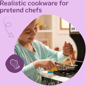 Melissa & Doug Stainless Steel Pots and Pans Pretend Play Kitchen Set for Kids ( Melissa & Doug Stainless Steel Pots and Pans Pretend Play Kitchen Set for Kids (