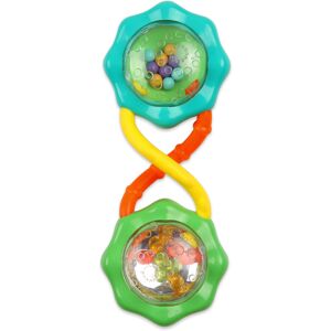 Bright Starts Rattle & Shake BPA-Free Baby Barbell Toy, Green, Ages 3 Months+ Bright Starts Rattle & Shake BPA-Free Baby Barbell Toy, Green, Ages 3 Months+