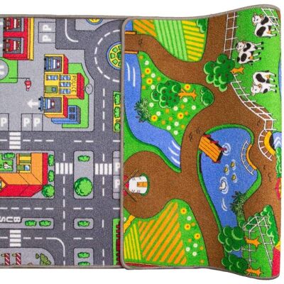 The Rug House - Village Farm Mat - 80x150 - Rug The Rug House - Village Farm Mat - 80x150 - Rug