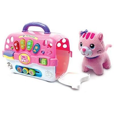 VTech - Cosy Kitten Carrier - Interactive - Educational - Toy VTech - Cosy Kitten Carrier - Interactive - Educational - Toy