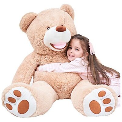 IKASA giant Teddy Bear Plush Toy Stuffed Animals (Brown, 39 inches) IKASA giant Teddy Bear Plush Toy Stuffed Animals (Brown, 39 inches)