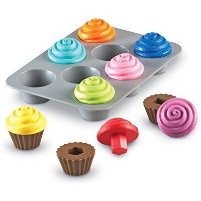 Learning Resources Shape Sorting Cupcakes - Educational Toy Learning Resources Shape Sorting Cupcakes - Educational Toy