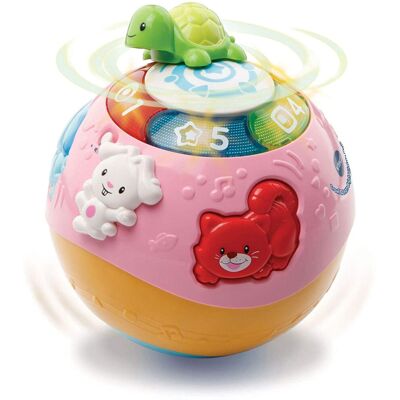 (Pink) VTech Crawl & Learn Baby Activity Ball, Baby Play Centre, Educational Bab (Pink) VTech Crawl & Learn Baby Activity Ball, Baby Play Centre, Educational Bab