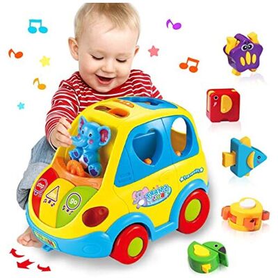 CAEGALKIMY - Car Shape Sort Toy - 6-18 Months - Baby Toy CAEGALKIMY - Car Shape Sort Toy - 6-18 Months - Baby Toy