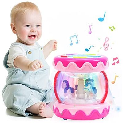 Xsrgfew Baby Toys 12 18 Months Unicorn Carousel Rotating Projector Light Up Toys with Mu Xsrgfew Baby Toys 12 18 Months Unicorn Carousel Rotating Projector Light Up Toys with Mu