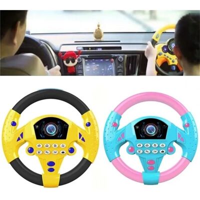 winwin (Black) Baby Steering Wheel with Lights Sounds Toddler Musical Toy winwin (Black) Baby Steering Wheel with Lights Sounds Toddler Musical Toy