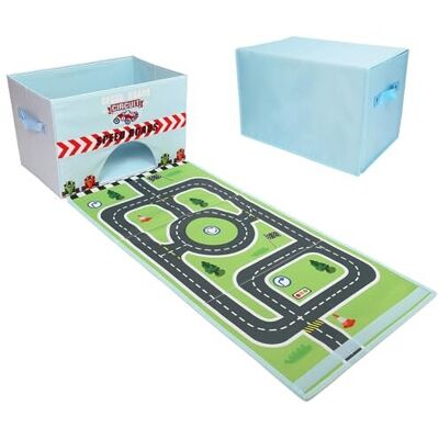 Toy Storage Box, Livememory Kids Toy Car Storage Box Toy Boxes for Boys with Fun Toy Storage Box, Livememory Kids Toy Car Storage Box Toy Boxes for Boys with Fun