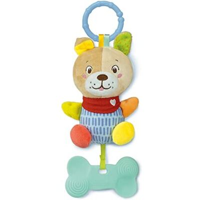 Clementoni 17443 Lovely Dog Rattle-Toddler Plush, Early Years, Infant, New Born Soft Toys G Clementoni 17443 Lovely Dog Rattle-Toddler Plush, Early Years, Infant, New Born Soft Toys G