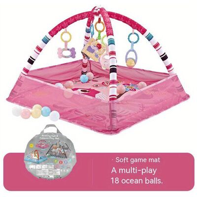 SKESRJTOP (pink) 18-piece Baby Activity Gym Set - Develop Movement Skills with Fence Gym, SKESRJTOP (pink) 18-piece Baby Activity Gym Set - Develop Movement Skills with Fence Gym,