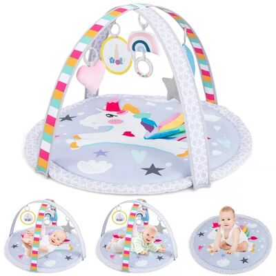 Costway Baby Play Mat 7-in-1 Tummy Time Infant Toddler Activit Costway Baby Play Mat 7-in-1 Tummy Time Infant Toddler Activit
