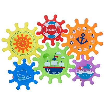 Nuby - Bath Cogs - Bright colours - BPA Free - Bath Toy Nuby - Bath Cogs - Bright colours - BPA Free - Bath Toy