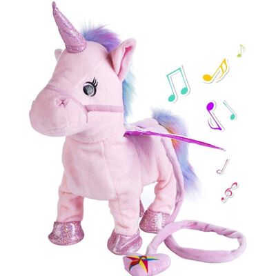 Aideal Singing and Walking Unicorn Soft Toy Electric Plush Toy Animated Music Toys for Aideal Singing and Walking Unicorn Soft Toy Electric Plush Toy Animated Music Toys for