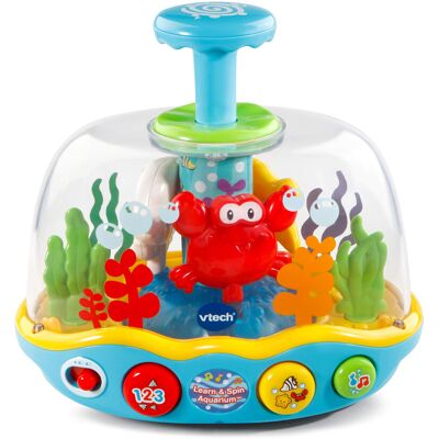VTech Learn and Spin Aquarium For Fish Plastic VTech Learn and Spin Aquarium For Fish Plastic