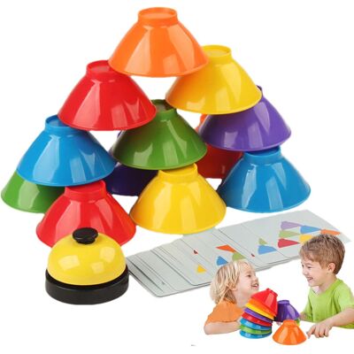 Unbranded Stackable Toys For Toddler - Sensory Stacking Bowl Game,Preschool Learning Stack Unbranded Stackable Toys For Toddler - Sensory Stacking Bowl Game,Preschool Learning Stack