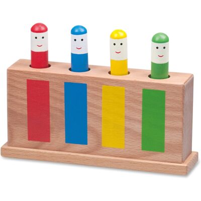 Galt Pop-Up Toy - Colourful Wooden Sensory Toy for Boys and Girls -Early Learnin Galt Pop-Up Toy - Colourful Wooden Sensory Toy for Boys and Girls -Early Learnin