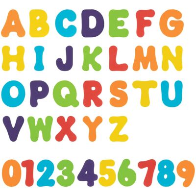 Nuby Foam Bath Letters and Numbers for Toddlers - Bath Toy Set for Kids 3+ Years Nuby Foam Bath Letters and Numbers for Toddlers - Bath Toy Set for Kids 3+ Years