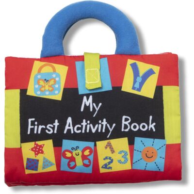 Melissa & Doug Ks Kids My First Activity Book 8-Page Soft Book for Babies and To Melissa & Doug Ks Kids My First Activity Book 8-Page Soft Book for Babies and To
